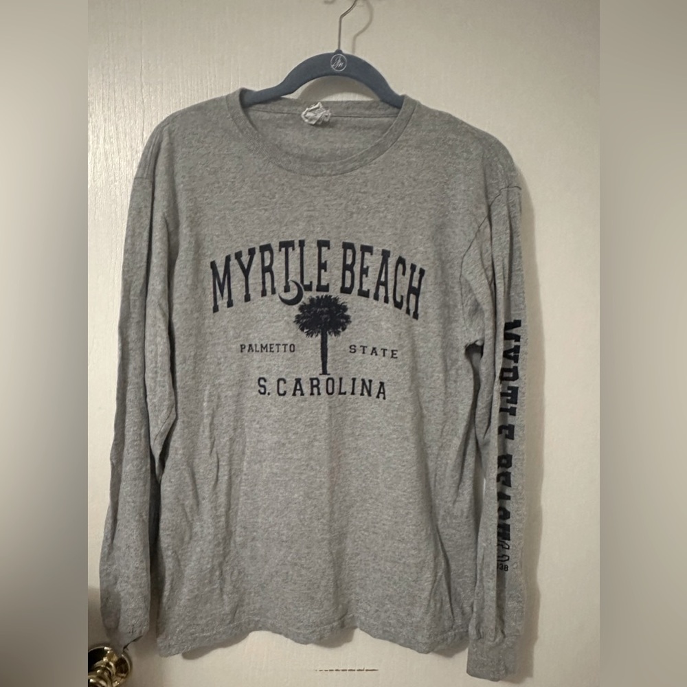 Long Sleeve Graphic Tee Myrtle Beach, SC
